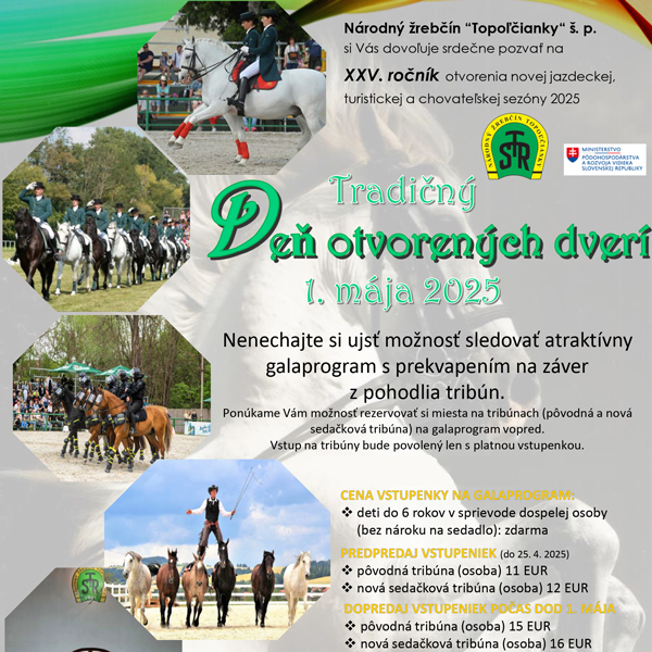 Deň otvorených dverí v NŽ Topoľčianky
