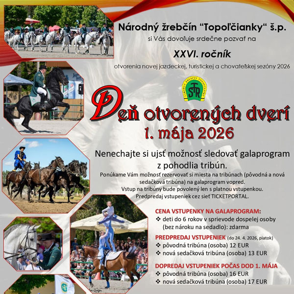 Deň otvorených dverí v NŽ Topoľčianky