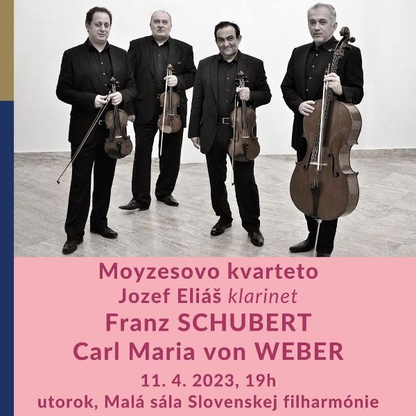 Moyzesovo kvarteto a Jozef Eliáš, klarinet