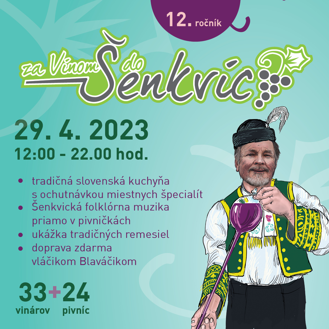 ZA VÍNOM DO ŠENKVÍC 2023