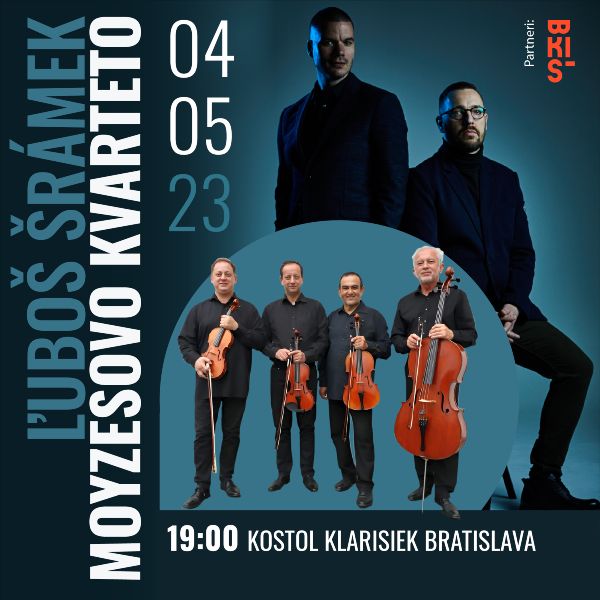 ĽUBOŠ ŠRÁMEK & MOYZESOVO KVARTETO feat. NIKOLAJ NIKITIN
