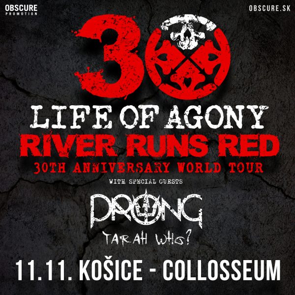 LIFE OF AGONY, PRONG, TARAH WHO?