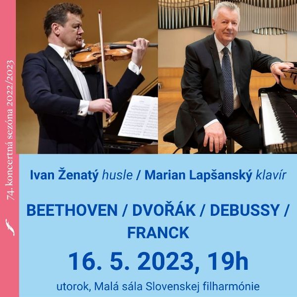 Beethoven, Dvořák, Debussy, Franck
