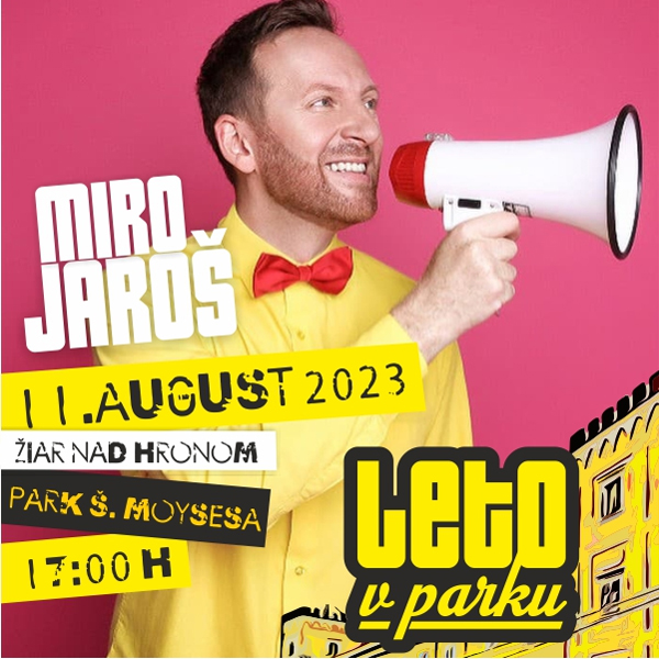 LETO V PARKU: MIRO JAROŠ