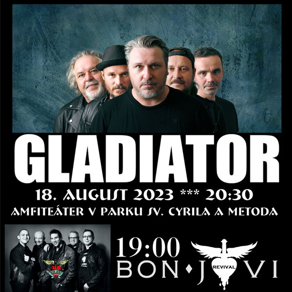 Koncert hudobnej skupiny GLADIATOR