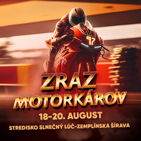 ZRAZ MOTORKÁROV ZEMPLÍNSKA ŠÍRAVA 2023