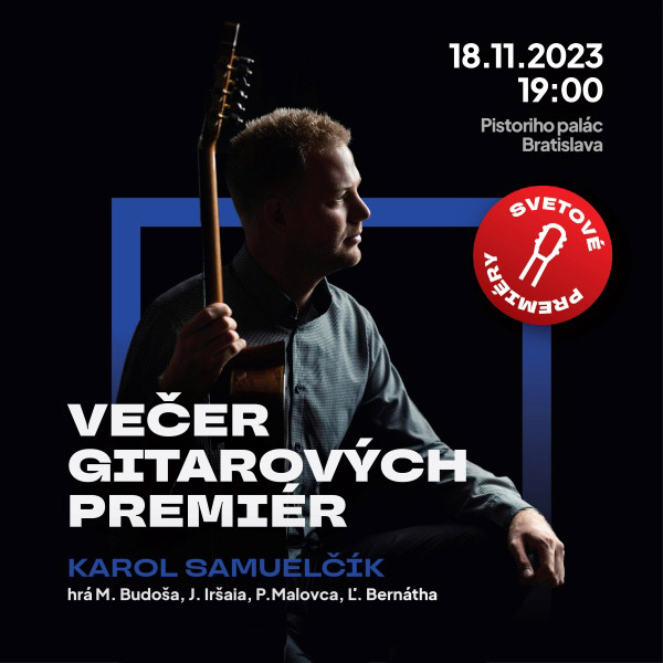 Večer gitarových premiér