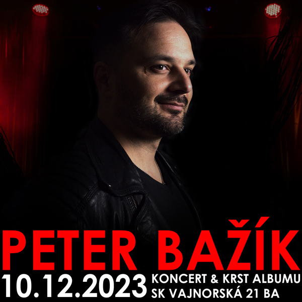 Peter Bažík koncert a krst albumu