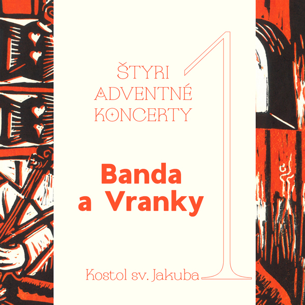 Štyri adventné koncerty BANDA A VRANKY
