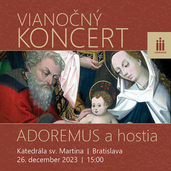 VIANOČNÝ KONCERT ADOREMUS A HOSTIA