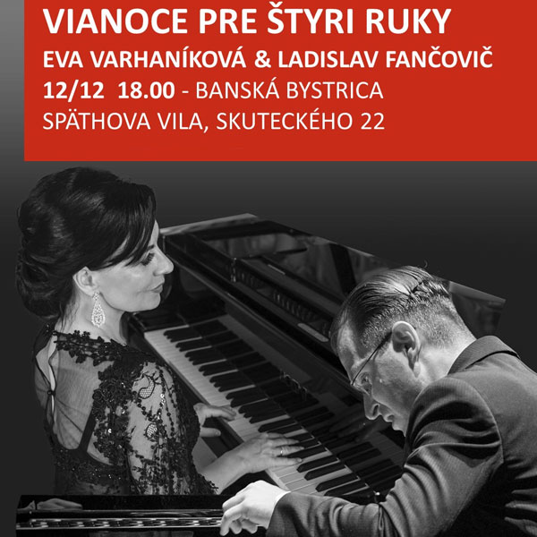VIANOCE PRE ŠTYRI RUKY - EVA VARHANÍKOVÁ & LADISLAV FANČOVIČ