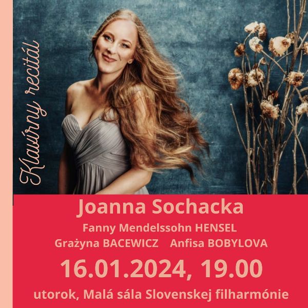 Klavírny recitál Joanna Sochacka