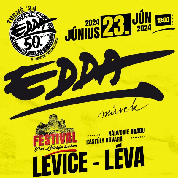 Koncert skupiny EDDA - 50. výročie