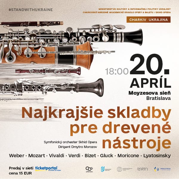 Najkrajšie skladby pre drevené nástroje