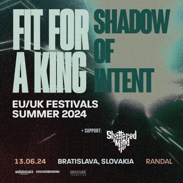 FIT FOR A KING, SHADOW OF INTENT