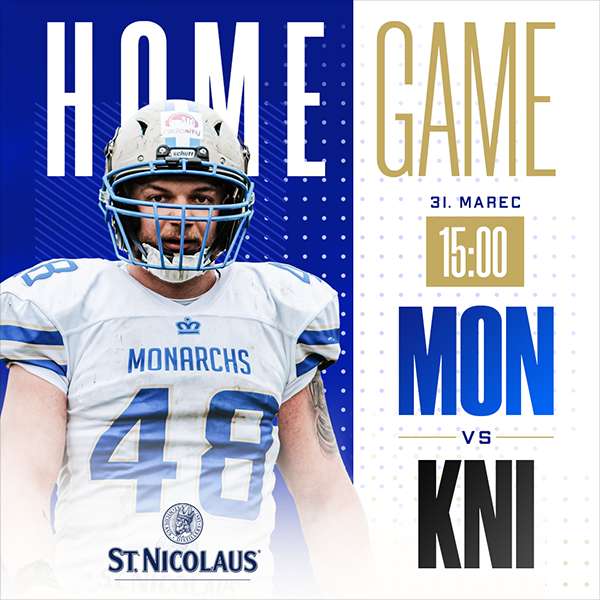 ST. NICOLAUS MONARCHS VS NITRA KNIGHTS  –  AMERICKÝ FUTBAL