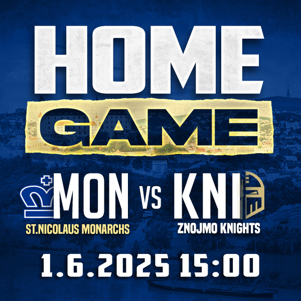 ST. NICOLAUS MONARCHS VS ZNOJMO KNIGHTS  –  AMERICKÝ FUTBAL