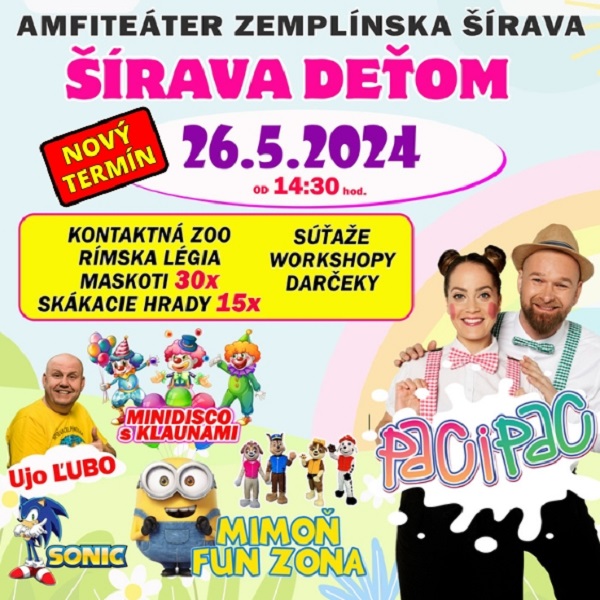 Šírava DEŤOM 2024