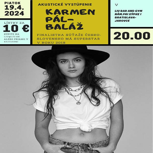 Karmen Pál - Baláž - akustické vystúpenie