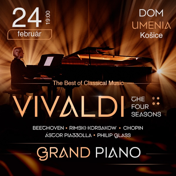 GRAND PIANO: VIVALDI - THE FOUR SEASONS AND OTHER. THE BEST OF CLASSIC MUSIC