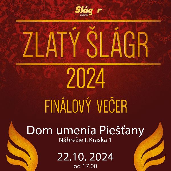 Zlatý šlágr 2024 – finálový  večer  jubilejního 10.ročníku