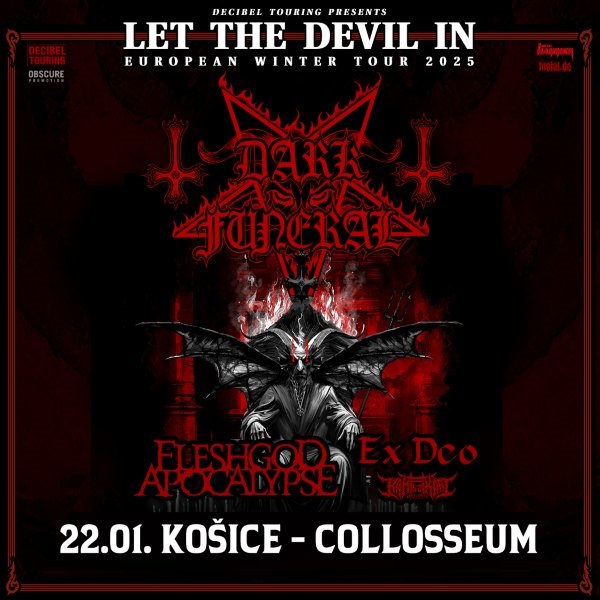 DARK FUNERAL, FLESHGOD APOCALYPSE, EX DEO, KAMI NO IKARI