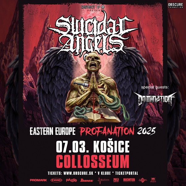 SUICIDAL ANGELS, DOMINATION Inc.