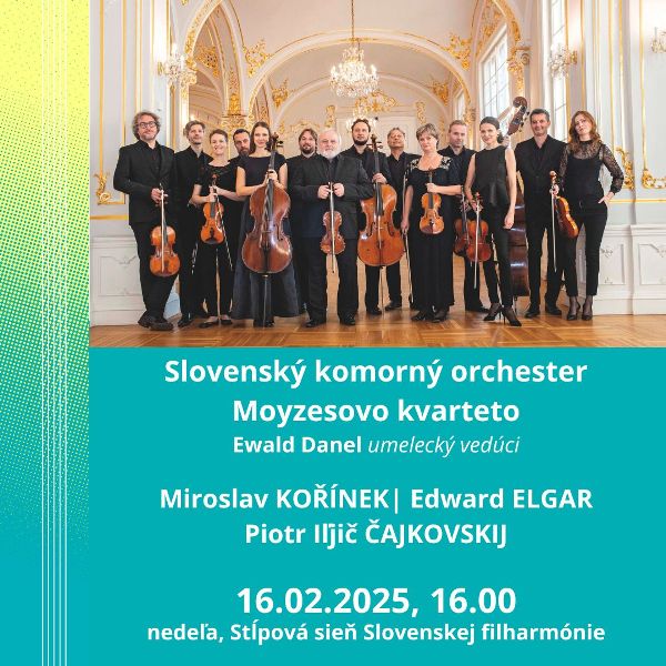 Kořínek, Elgar, Čajkovskij