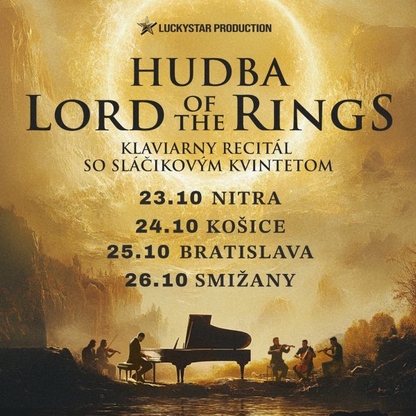 Hudba Lord of the Rings, KLAVIARNY RECITÁL so sláčikovým kvintetom
