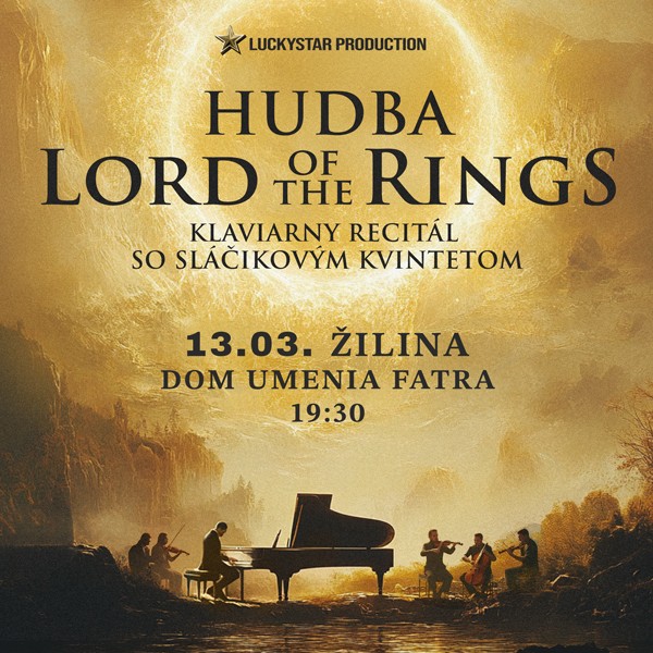 Hudba Lord of the Rings, KLAVIARNY RECITÁL so sláčikovým kvintetom