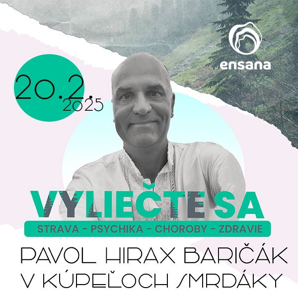 Prednáška Pavla Hiraxa Baričáka : VYLIEČTE SA