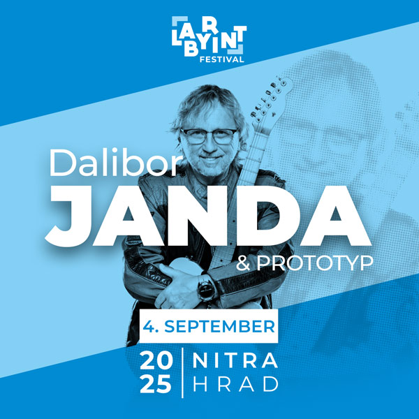 DALIBOR JANDA a kapela PROTOTYP - Festival Labyrint V. 2025 – Nitriansky hrad