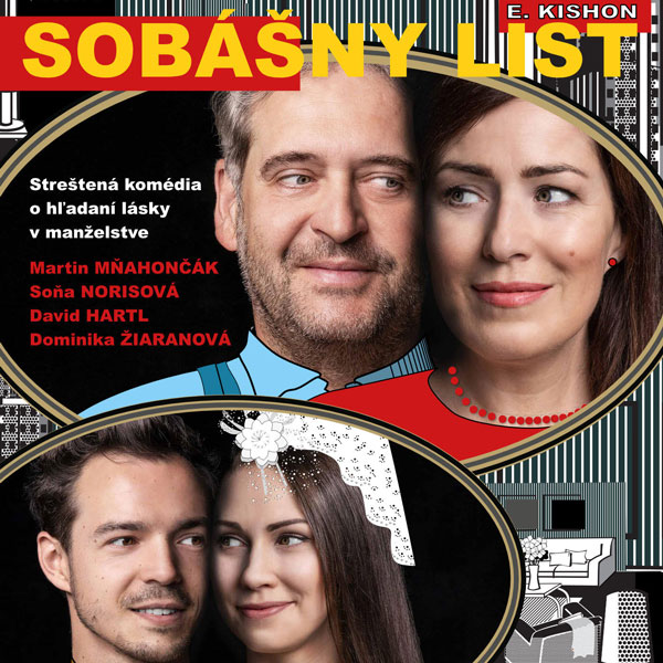SOBÁŠNY LIST  (Ephraim Kishon)  – rodinná komédia