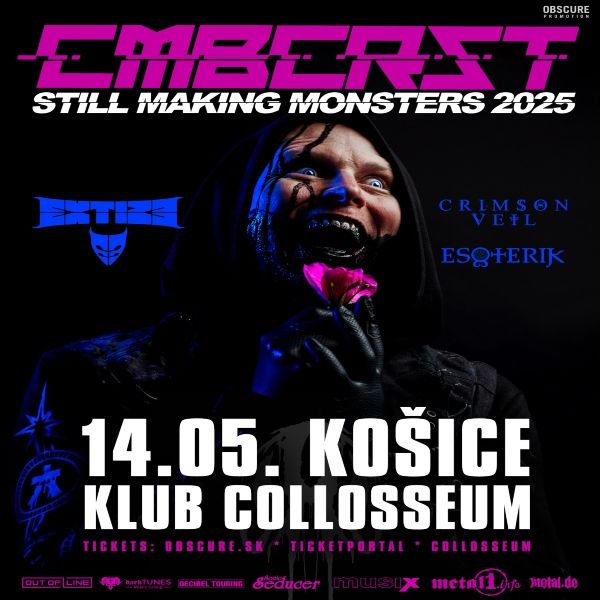 COMBICHRIST, EXTIZE, CRIMSON VEIL, ESOTERIK