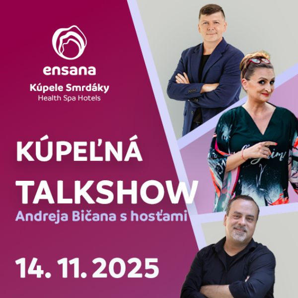 Kúpeľná TALK SHOW Andreja Bičana
