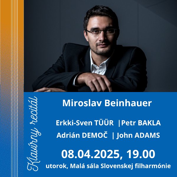 Klavírny recitál Miroslav Beinhauer