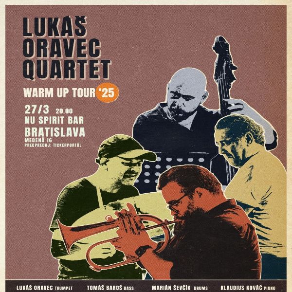 Lukáš Oravec Quartet v Nu Spirit Bare