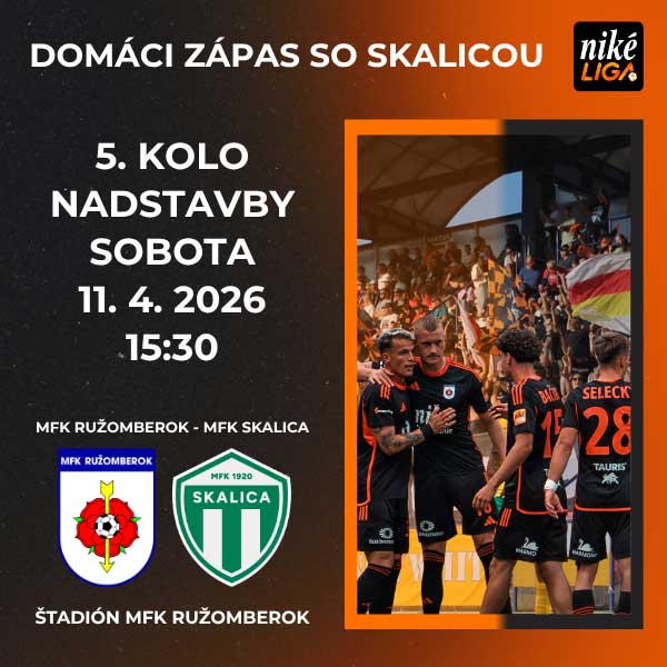 MFK Ružomberok - MFK Skalica