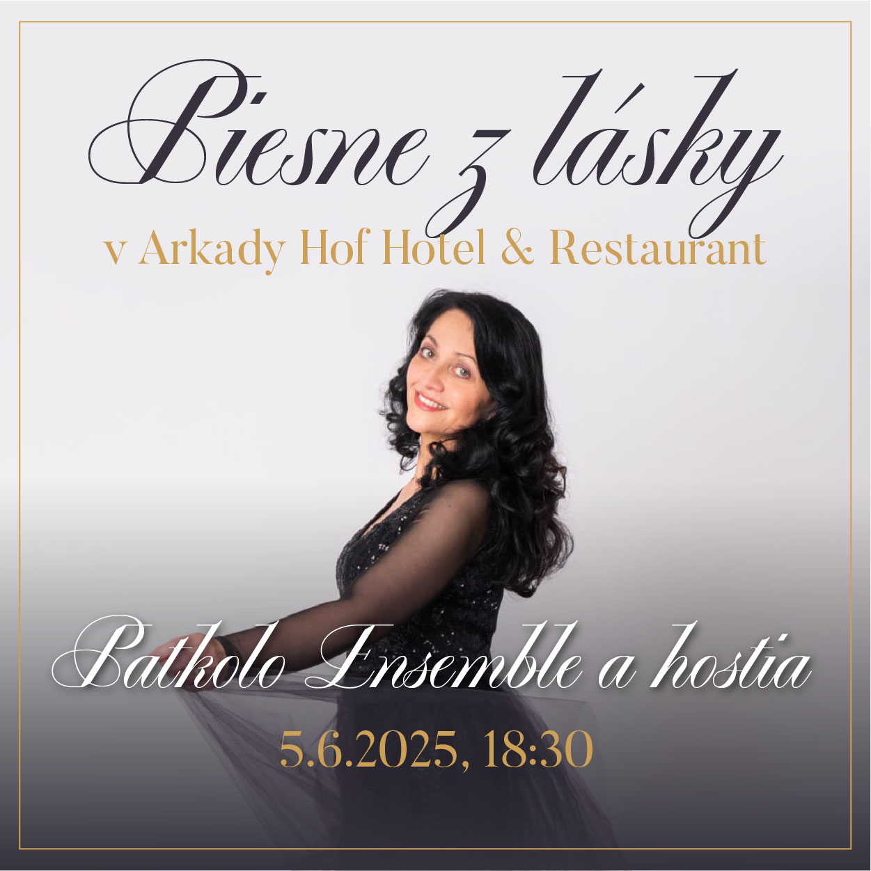 Piesne z lásky - koncert v Arkady Hof