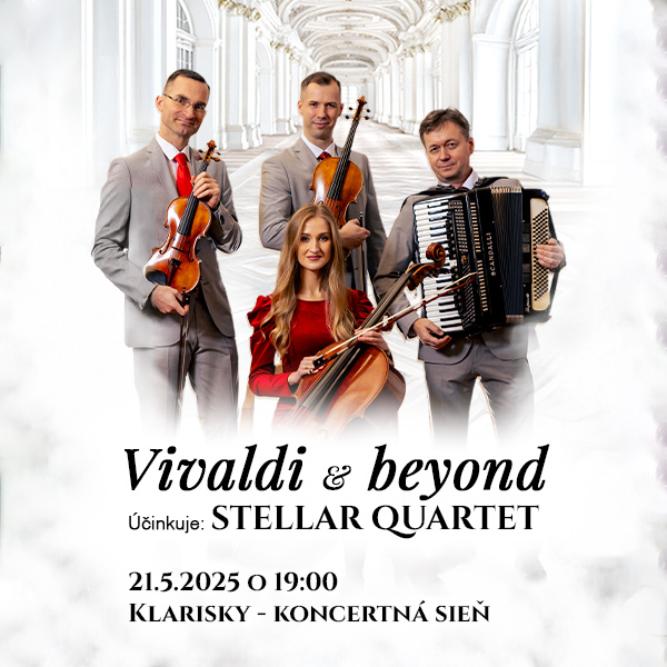 Vivaldi & beyond účinkuje: STELLAR QUARTET