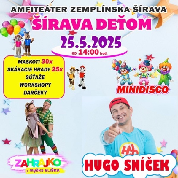 Šírava DEŤOM 2025