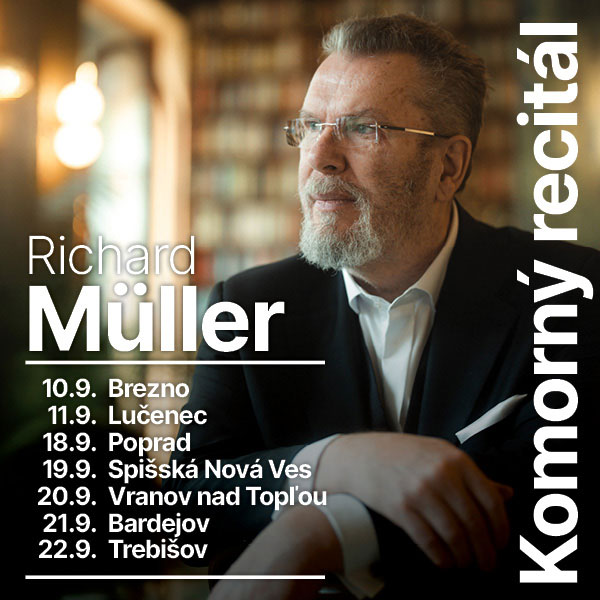 Richard Müller komorný recitál