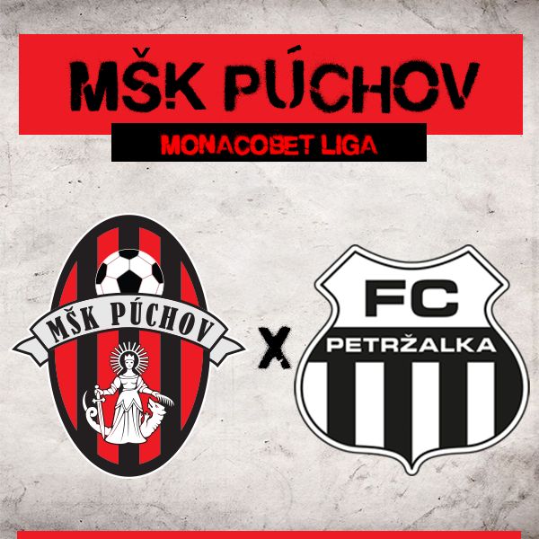 MŠK PÚCHOV - FC Petržalka