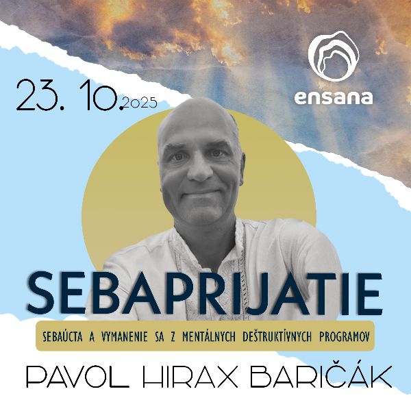 Nová prednáška - Pavol Hirax Baričák