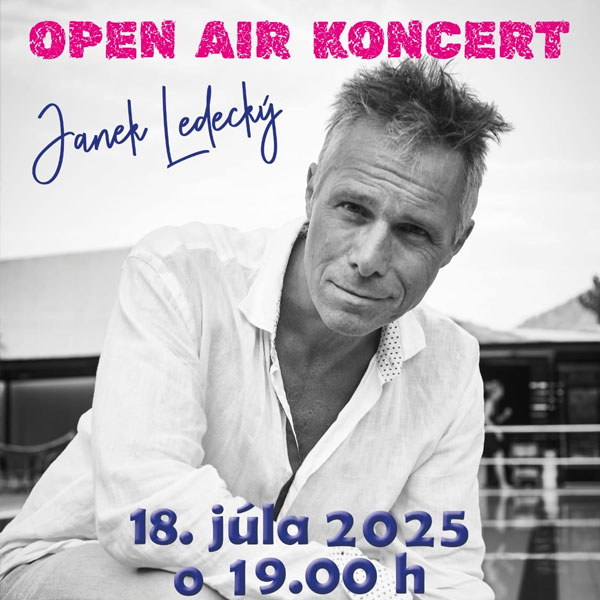 JANEK LEDECKÝ OPEN AIR KONCERT
