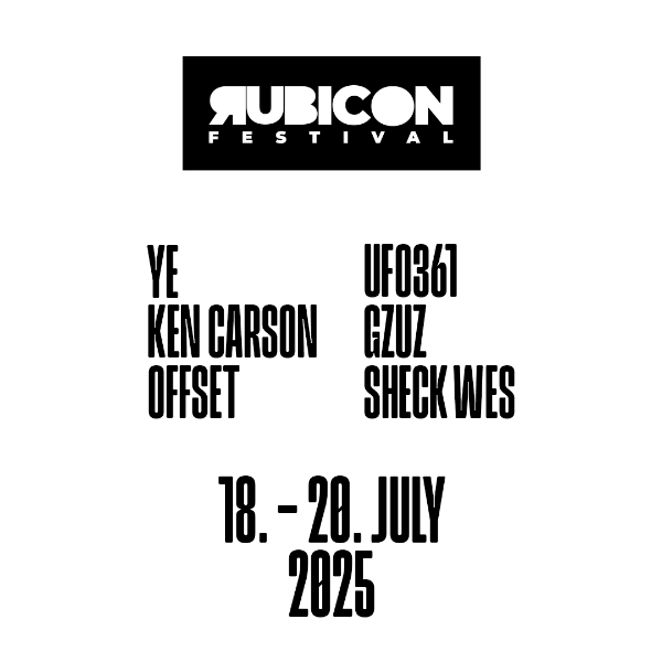 Rubicon Festival 2025 - Jednodňová vstupenka Sobota 19.7.2025
