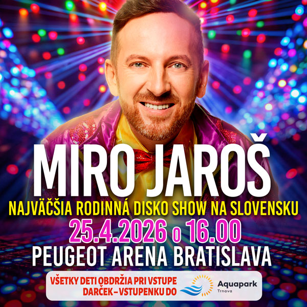 MIRO JAROŠ - Najväčšia rodinná disko show na Slovensku