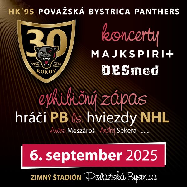 30-te výročie založenia klubu HK´95 Považská Bystrica