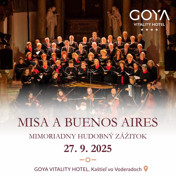 Koncert Misa a Buenos Aires – Mimoriadny hudobný zážitok v kaštieli