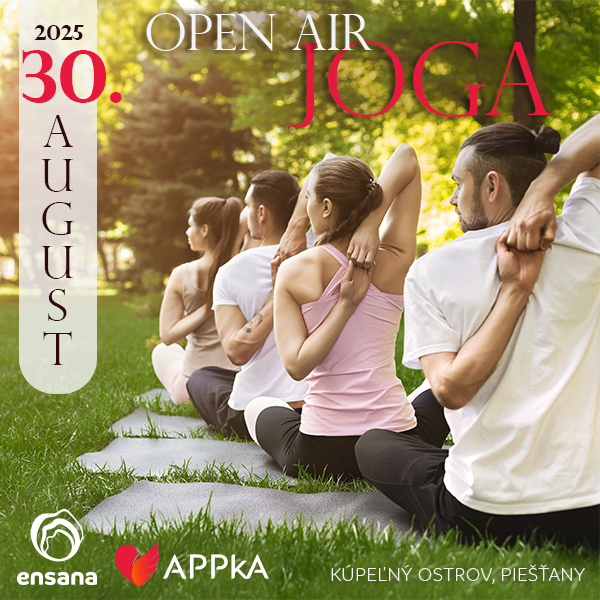 OPEN AIR JOGA NA KÚPEĽNOM OSTROVE